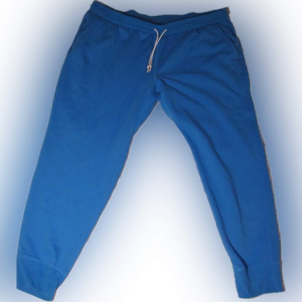 XL blue All In Motion drawstring sweat pants .